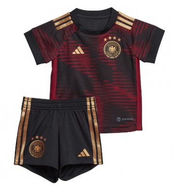Tyskland Udebanesæt Børn VM 2022 Kort ærmer (+ korte bukser)